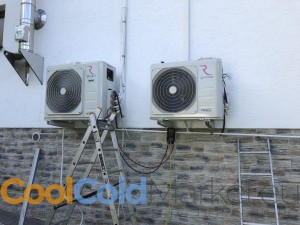 Montaż klimatyzatora split do 5kw mocy chłodniczej