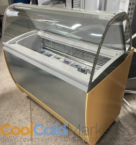 Używany Dystrybutor konserwator do lodów ISA GEL ECO CLEVER 7 R290RS