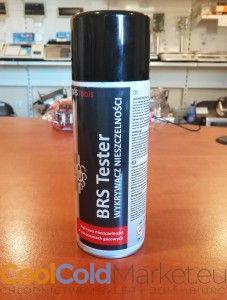 NOWY Wykrywacz nieszczelności w aerozolu BRS Tester, Tester szczelności